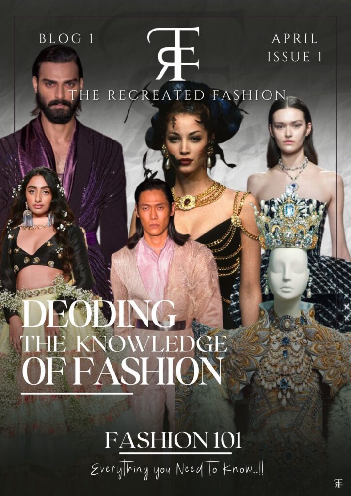 Cover of the Fashion 101 blog